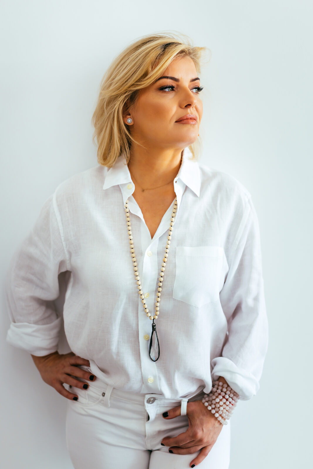 Eva Sztupka-Kerschbaumer accepting an industry award