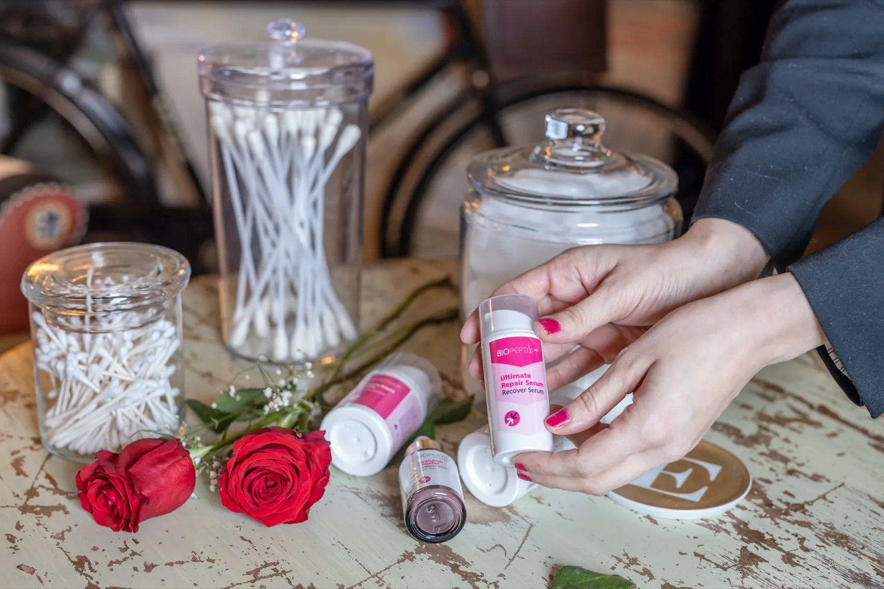 Nutricosmetic supplements alongside organic skincare