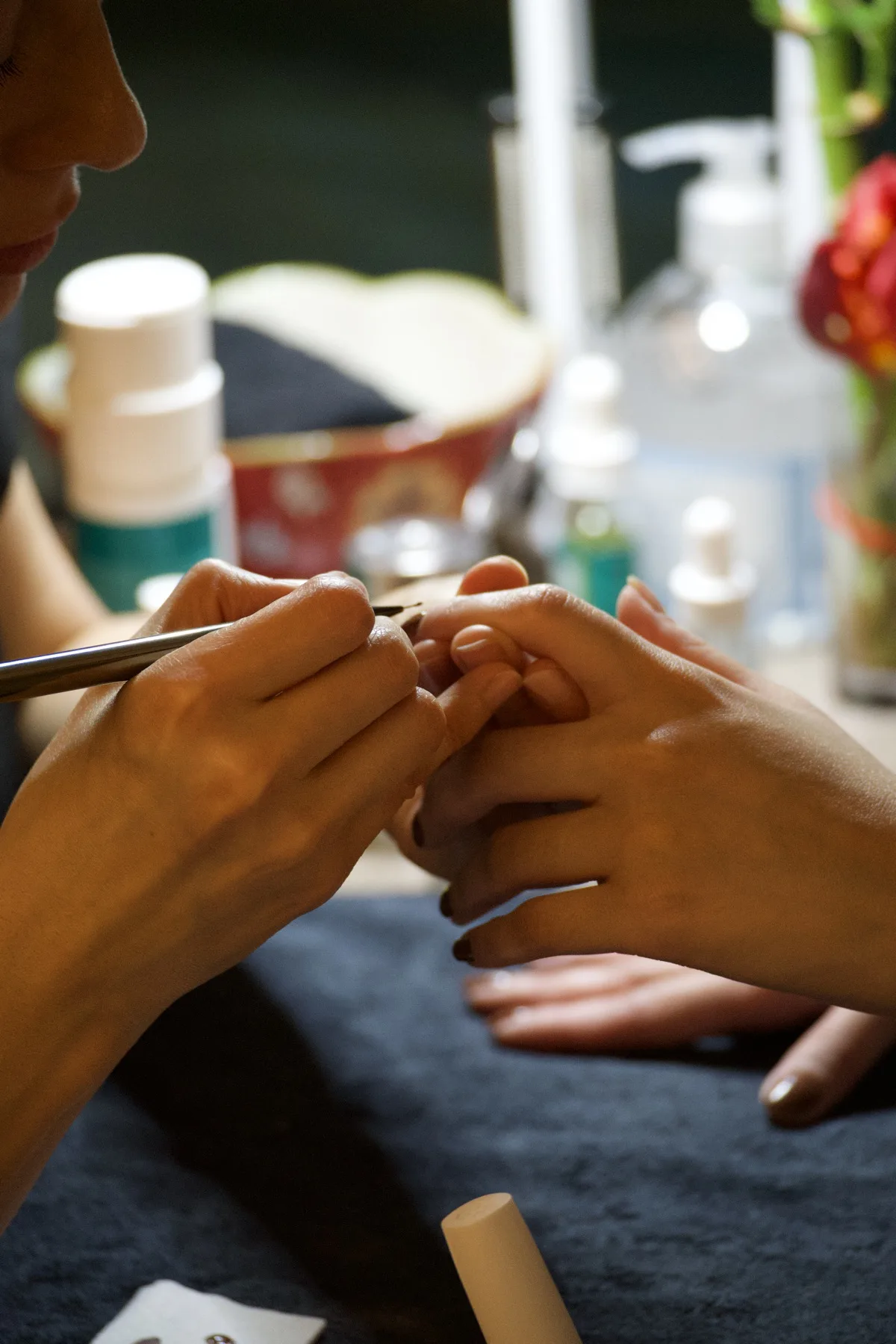 Luxurious manicure and pedicure at our Aspinwall salon