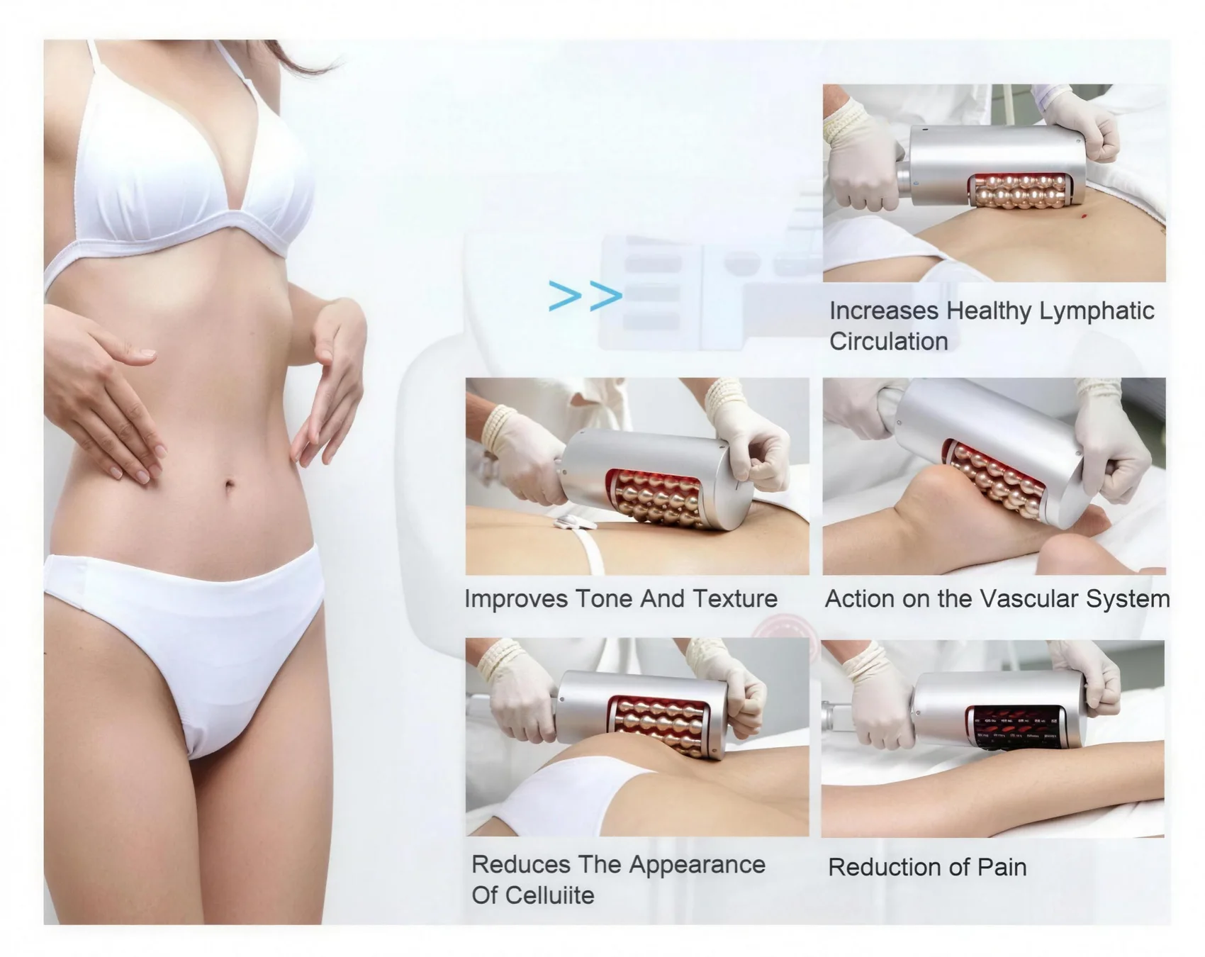 Endospheres cellulite reduction rollerball treatment